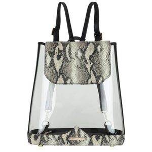 Kelly Wynne clear backpack